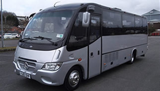 Mini coach hire with chauffeur