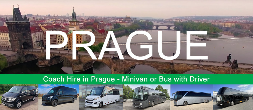Bus company in Prague - Book a coach or minivan with driver Bus hire and minivan rental with driver in Prague
